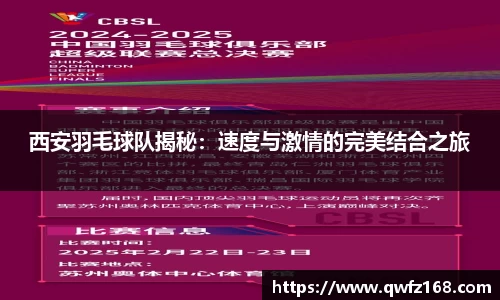 西安羽毛球队揭秘：速度与激情的完美结合之旅